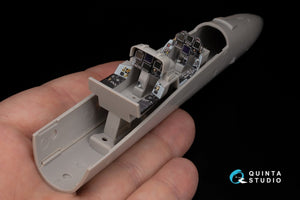 Quinta Studio QD48050 F/A-18F early 3D-Printed &amp;amp; colored Interior on decal paper (Hasegawa) 1/48 – obrázek 8