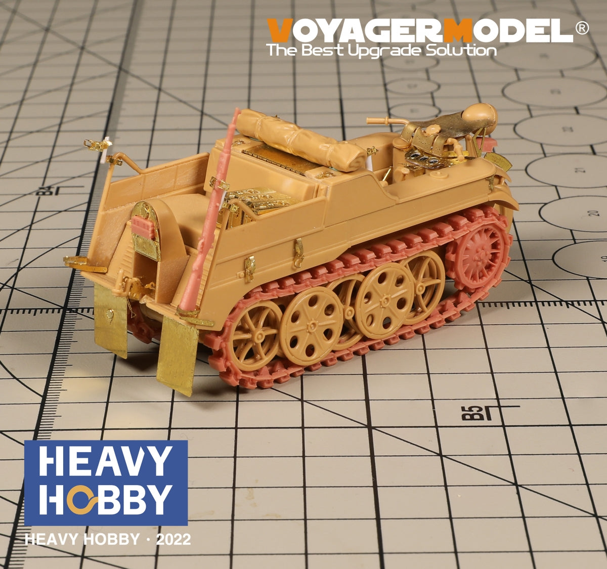 Heavy Hobby PT35072 WWII German Sd.Kfz.2 Kleines Kettenkard Normal Tracks 1/35 – Bild 4