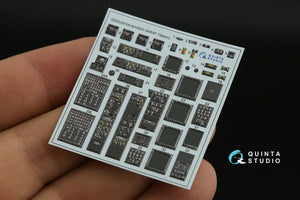 Quinta Studio QDS-35104 AH-64DI Saraf 3D-Printed &amp;amp; colored Interior on decal paper (Takom) (Small version) 1/35 – Bild 7