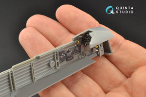 Quinta Studio QD48098 Ju 87B-2/R-2 3D-Printed &amp;amp; colored Interior on decal paper (Hasegawa) 1/48 – immagine 4