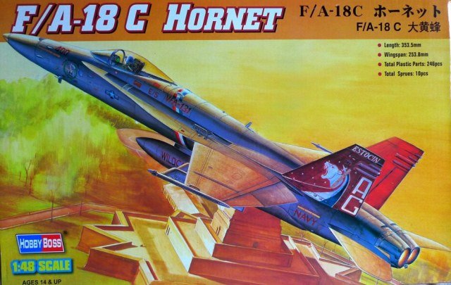 Hobby Boss 80321 F/A-18C HORNET (1/48) 