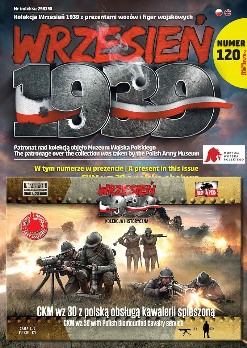 First To Fight PL120 CKM wz.30 with Polish Dismounted Cavalry Service 1/72