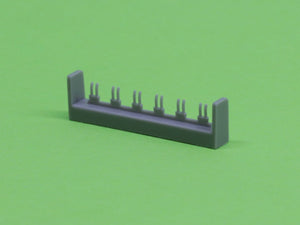 Master SM-350-094 USN 40 mm/56 Bofors quadruple mount ver.2 / with Mk-51 director - (resin, PE and turned parts) - (6pcs) 1/350 – immagine 7