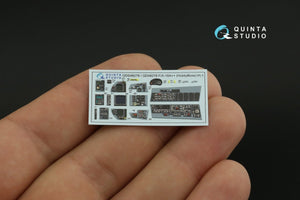 Quinta Studio QDS-48278 F/A-18А++ 3D-Printed &amp;amp; colored Interior on decal paper (HobbyBoss)(Small version) 1/48 – image 7
