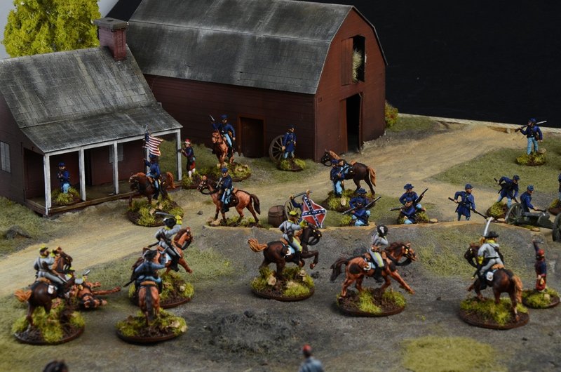 Italeri 6179 FARMHOUSE BATTLE - AMERICAN CIVIL WAR 1864 - BATTLESET 1/72 – image 6