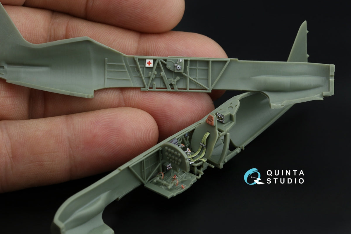 Quinta Studio QD72170 MiG-3 3D-Printed colored Interior on decal paper (Armory) 1/72 – immagine 5