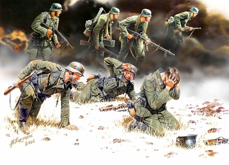 Master Box 3518 German Panzergrenadiers (1939-1942) 1/35