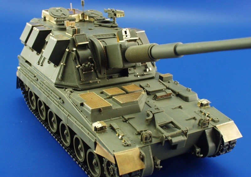Eduard 35566 British 155mm AS-90 SPH 1/35 Trumpeter – obrázek 3