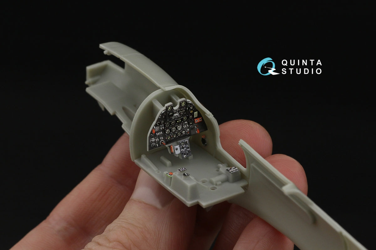Quinta Studio QD48562 P-63C/E Kingcobra 3D-Printed &amp;amp; colored Interior on decal paper (Dora Wings/AMG) 1/48 – Bild 7