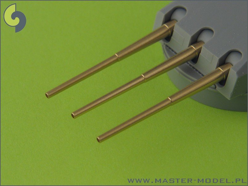 Master SM-350-057 Scharnhorst armament without blastbags - 28cm (9pcs), 15cm (12pcs), 10.5cm (14pcs) barrels – image 6