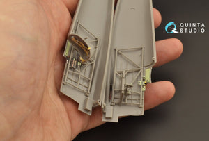 Quinta Studio QD48209 Arado Ar 68 E/F 3D-Printed &amp;amp; colored Interior on decal paper (Roden) 1/48 – image 9