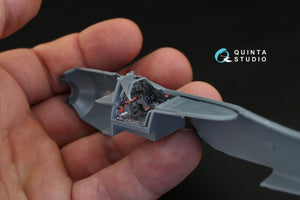 Quinta Studio QD48139 FW 190D-9 3D-Printed &amp;amp; colored Interior on decal paper (for Eduard kit) 1/48 – Bild 6