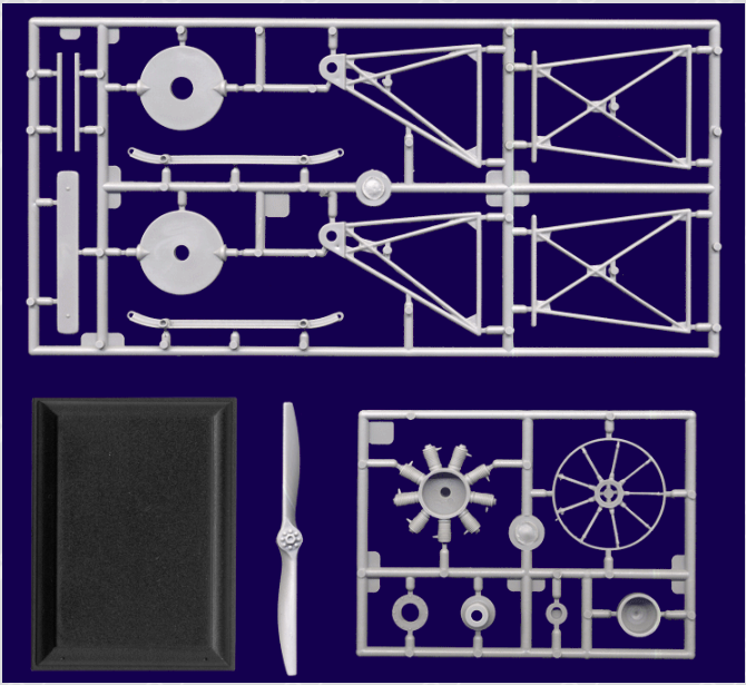 Roden 621 Engine Gnome Monosoupape 9B 1/32 – zdjęcie 2