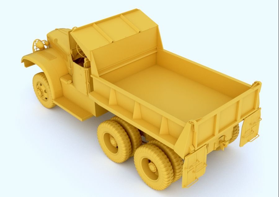 Mirror Model 35806 US Diamond T 972 Dump Truck Late open Cab 1/35 – Bild 4