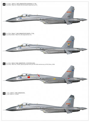 Great Wall Hobby S4818 Su-27 Flanker-B 30th Anniversary Service in China 1/48 – image 4