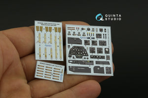 Quinta Studio QD48301 Bf 110E/F 3D-Printed &amp;amp; colored Interior on decal paper (Eduard) 1/48 – obrázek 11