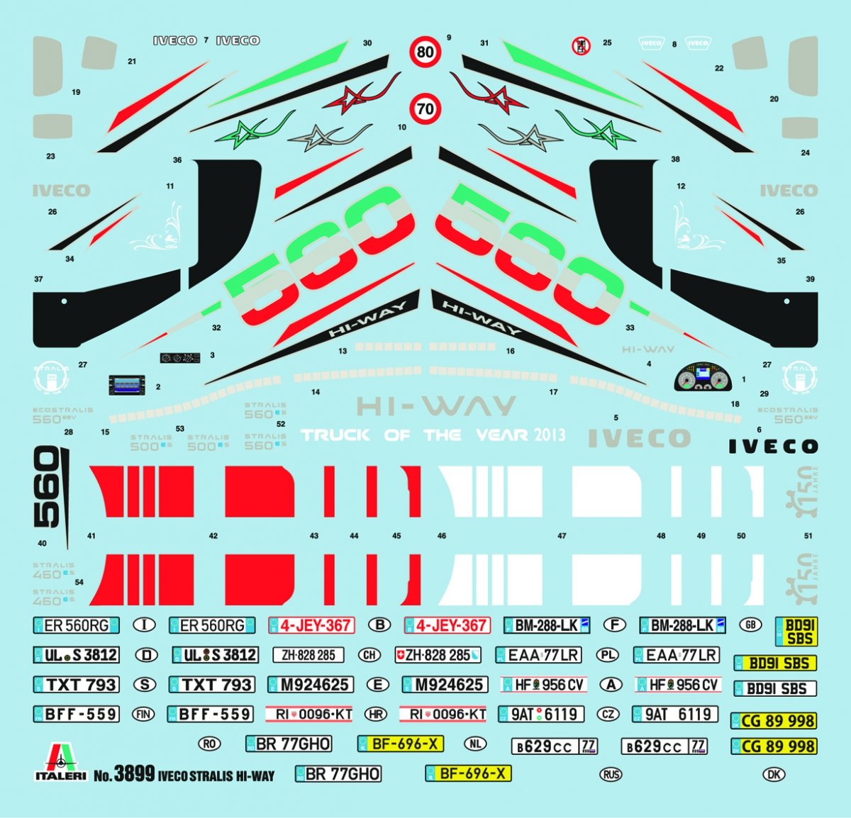 Italeri 3899 IVECO STRALIS HI-WAY EURO 5 1/24 – image 2
