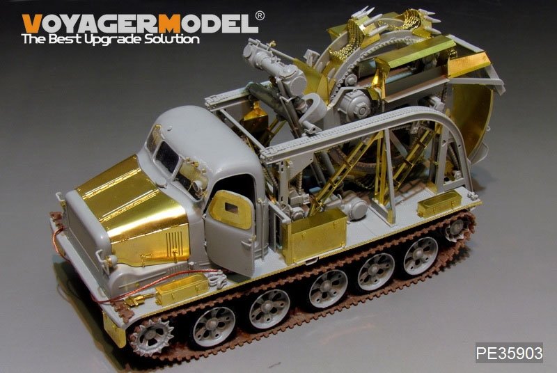 Voyager Model PE35903 Russian BTM-3 High-Speed ​​Trench Digging Vehicle for TRUMPETER 1/35 – obrázek 2