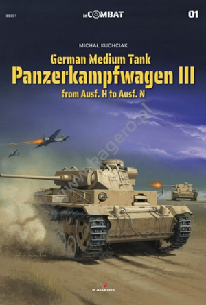 Kagero 88001 German Medium Tank Panzerkampfwagen III from Ausf. H is Ausf. N EN/PL