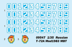 Trumpeter 09547 Russian T-72A Mod 1983 1/35 – Bild 17