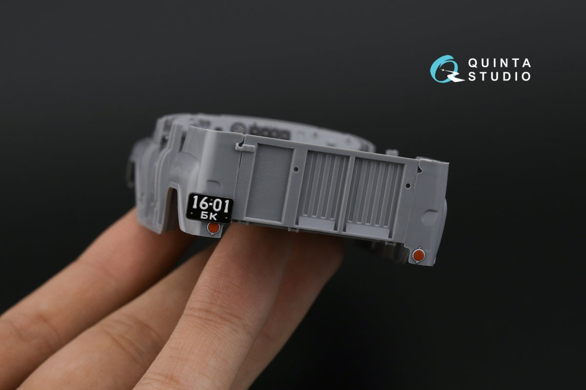 Quinta Studio QD35115 UAZ-469 3D-Printed &amp;amp; colored Interior on decal paper (Zvezda) 1/35 – Bild 10