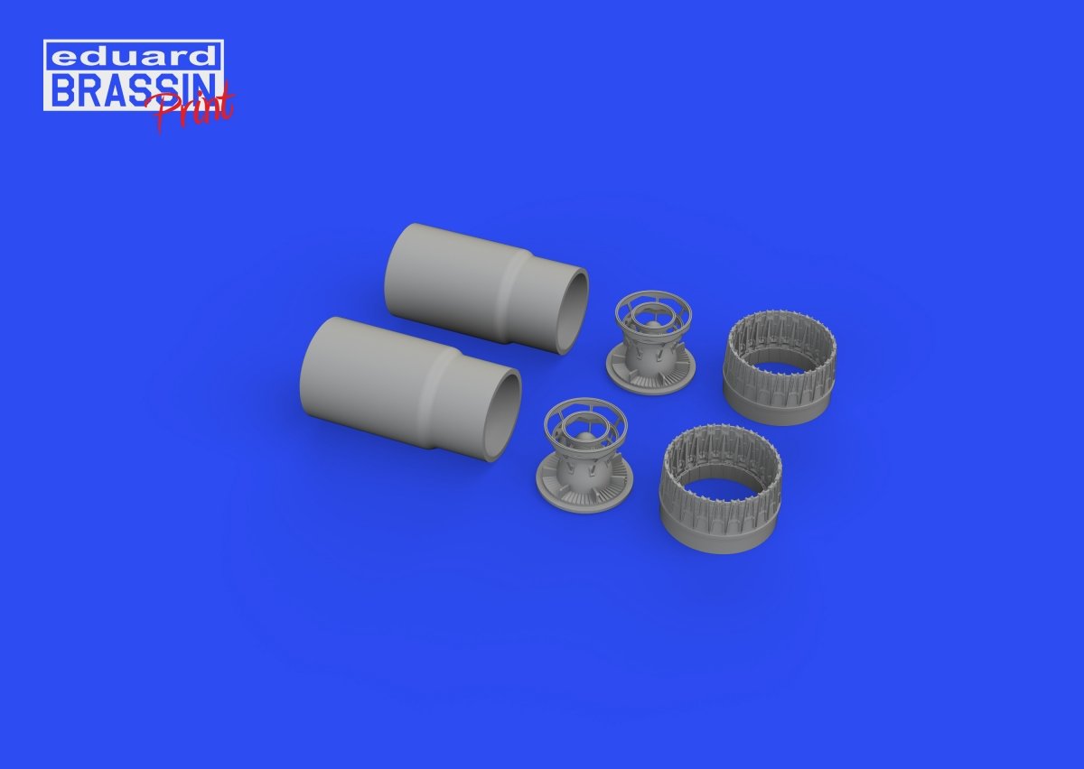 Eduard 648690 F-4B exhaust nozzles PRINT TAMIYA 1/48