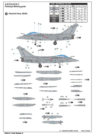 Trumpeter 03912 Rafale C 1/144 – image 4
