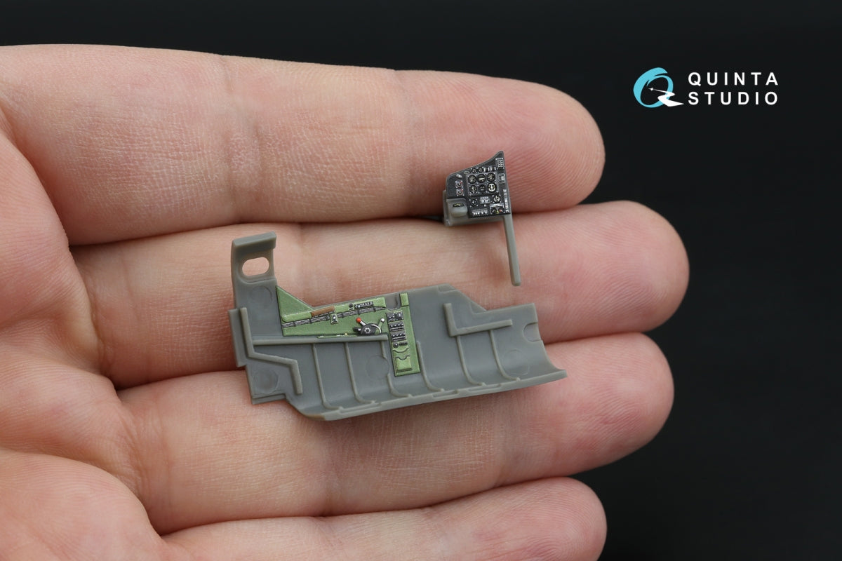 Quinta Studio QD72211 Bristol Blenheim Mk.IV 3D-Printed &amp;amp; colored Interior on decal paper (Airfix) 1/72 – immagine 6