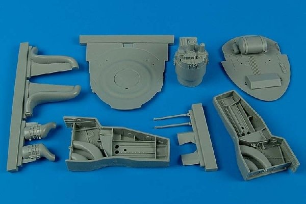 Baie de train d'atterrissage Aires 2073 F8F-1 Bearcat 1/32 TRUMPETER