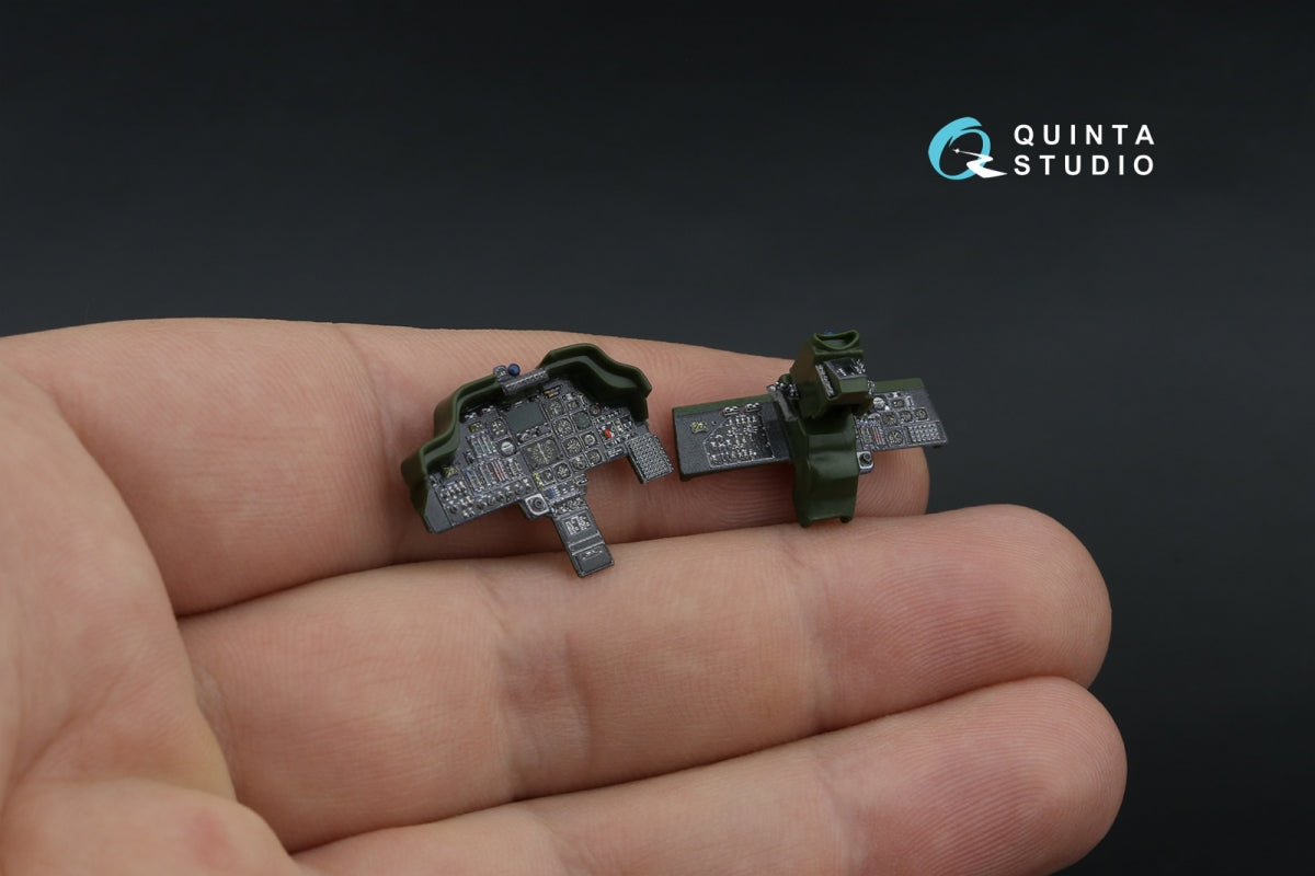 Quinta Studio QD48572 AH-64A 3D-Printed &amp;amp; colored Interior on decal paper (Academy/Modelist) 1/48 – obrázek 7