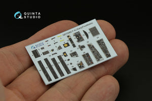 Quinta Studio QD72082 F-4J Early 3D-Printed &amp;amp; colored Interior on decal paper (Fine Molds) 1/72 – Bild 8