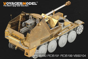 Voyager Model PE35192 WWII German Marder III Ausf.M Floor &amp;amp; Ammunition Stowage (For DRAGON) 1/35 – immagine 3