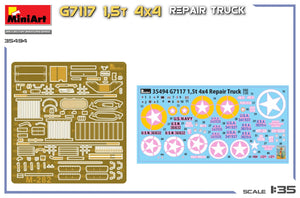 MiniArt 35494 G7117 1.5T 4x4 Repair Truck 1/35 – image 5