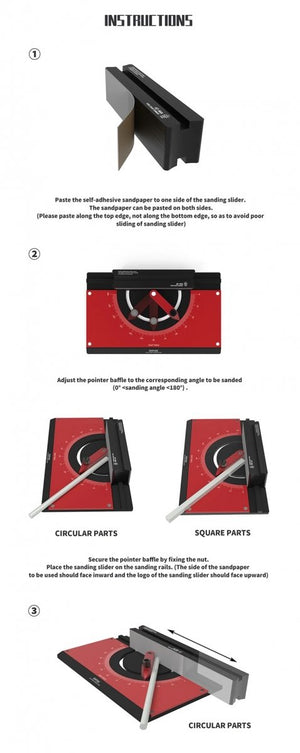 DSPIAE AT-MA Multi angle Sanding Slider – obrázek 5