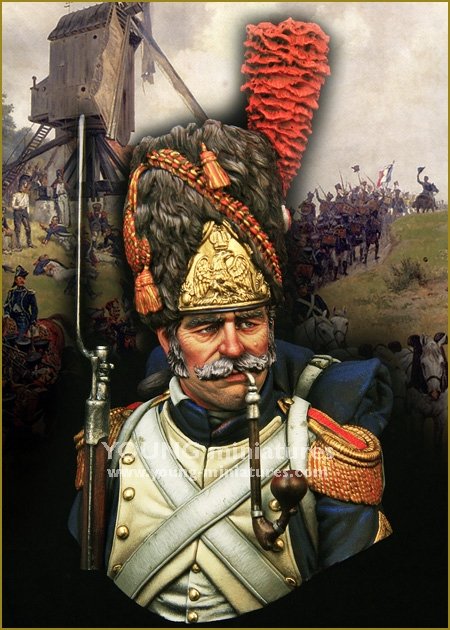 Young Miniatures YH1847 French Grenadiers of the Imperial Guard 1/10