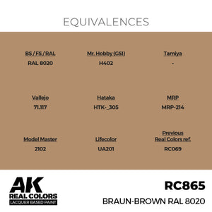 AK Interactive RC865 Braun-Brown RAL 8020 17 ml – image 3