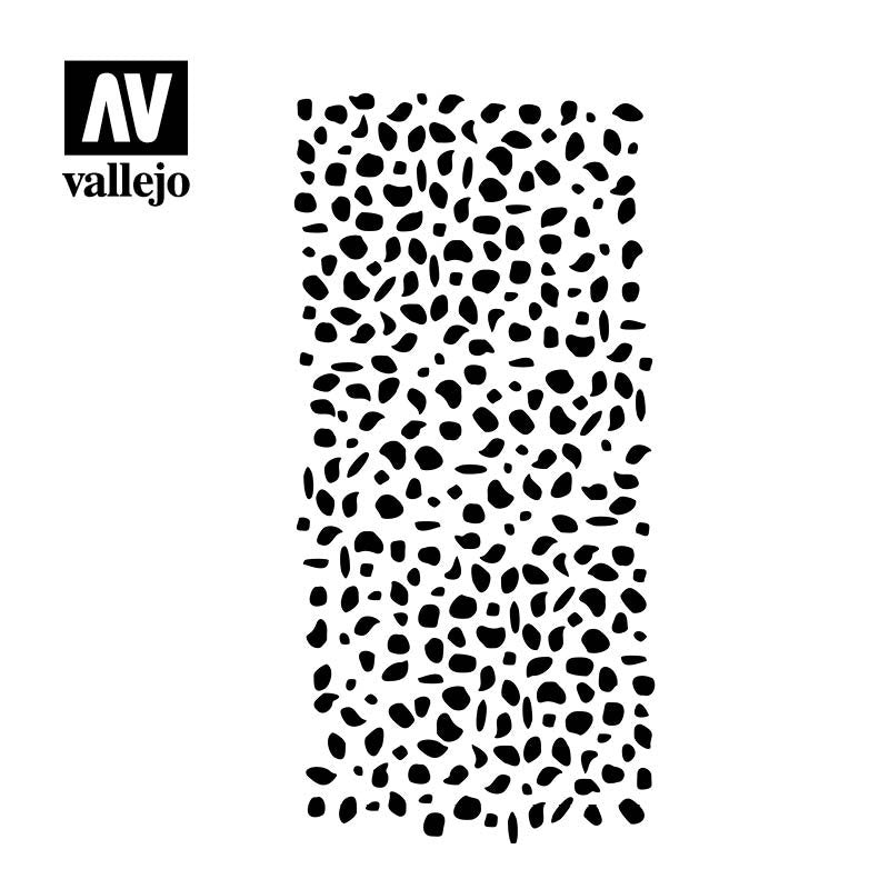 Vallejo ST-CAM002 Luftwaffe WWII Spots Camo Stencil 1/32 – image 2