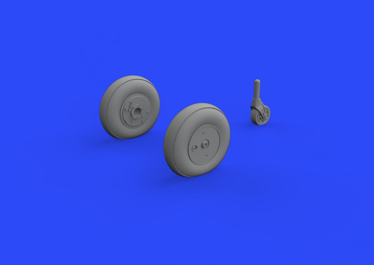 Eduard 672201 Ki-61-Id wheels TAMIYA 1/72 – image 2