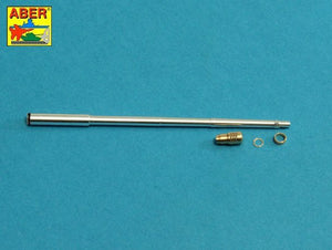 Aber 35L-252 7.5cm/5.5cm Pak 41 L/57 gun barrel with muzzle brake for German Tank Pz.Kpfw. VI Ausf. C (VK36.01) 1/35