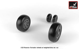 Armory Models AW32501a Panavia Tornado wheels, w/ tires type “a” (DL) 1/32 – image 5