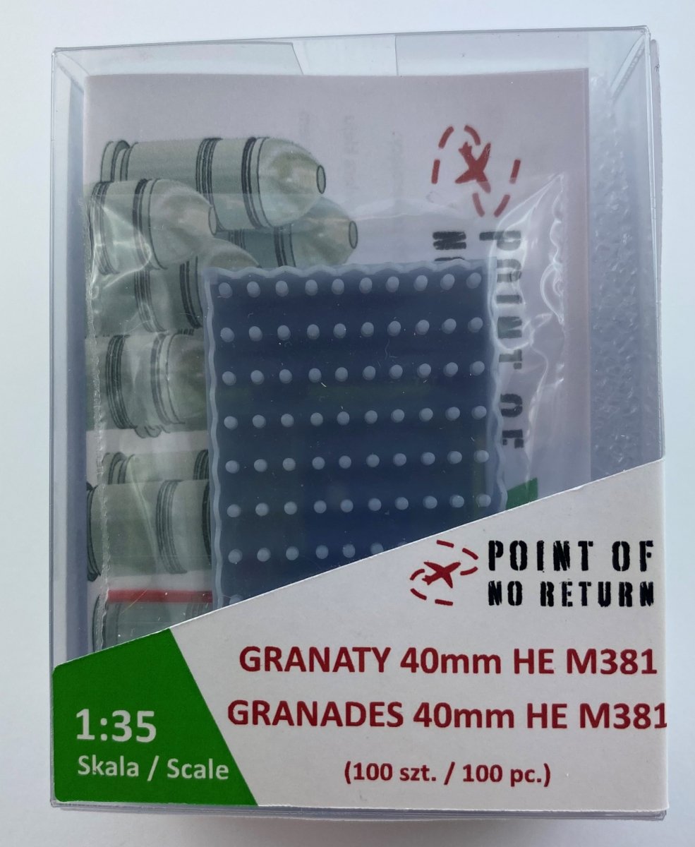 Point of no Return 3522012 Grenades 40mm HE M381 1/35 – image 2
