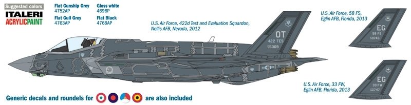 Italeri 1331 F-35A Lighting ll 1/72 – image 3