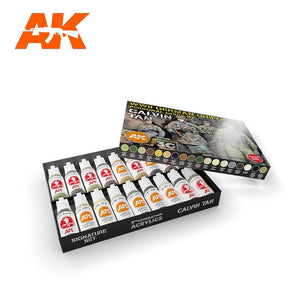 AK Interactive AK11759 SIGNATURE SET – CALVIN TAN 3G COLORS 3GEN SET 18x17 ml – Bild 2