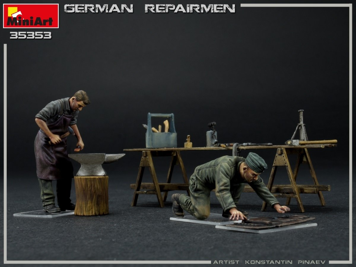 Miniart 35353 GERMAN REPAIRMEN 1/35 – image 4