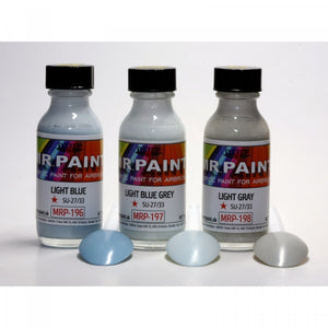 MR. Paint MRP-197 LIGHT BLUE GRAY SU-27/33 30ml – Bild 3