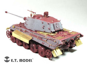 ET Model E35-259 WWII German KING TIGER（Henschel Turret）Basic (For MENG Kit) (1/35) – Bild 6