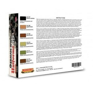 Lifecolor CS05 Acrylic paint set German Uniforms WWII Set 2 6x22ml – Bild 2