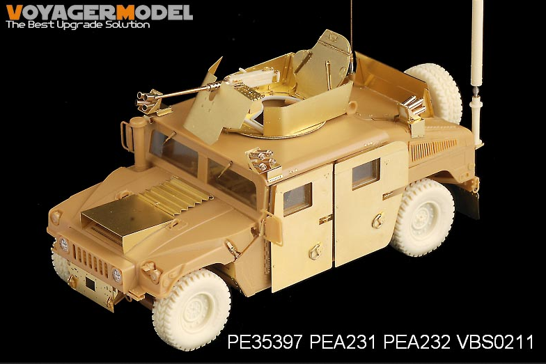 Voyager Model PEA232 Modern USMC HUMVEE M1114 Space Amour (GP) 1/35 – immagine 3
