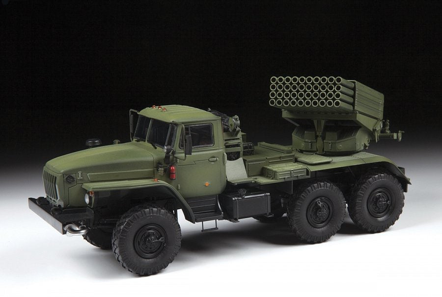 Zvezda 3655 Multiple Rocket Launcher BM-21 &amp;quot;Grad&amp;quot; 1/35 – Bild 3