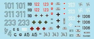 Star Decals 72-A1001 Battle for Berlin &amp;#39;45 1 1/72 – zdjęcie 2